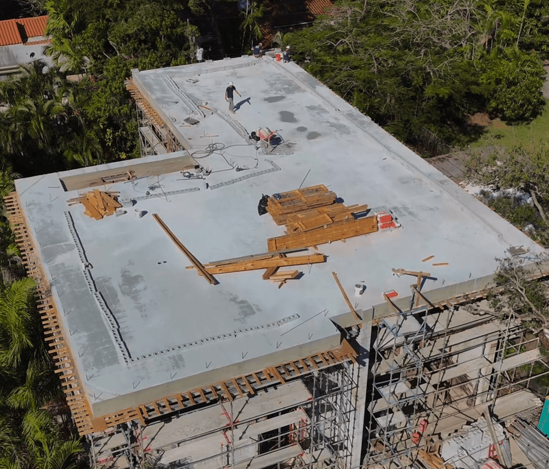 Construction Site Aerial View
